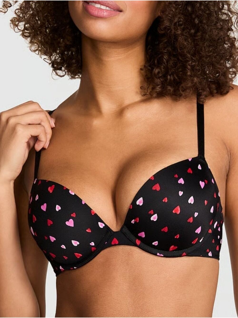 VS PINK Wear Everywhere Super Push-Up Bra Sz 38DD NWT